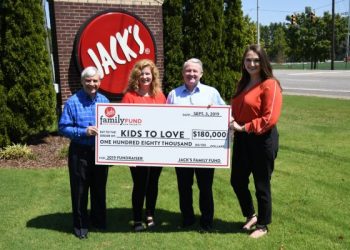 JFF donates $180,000 to Kids to Love